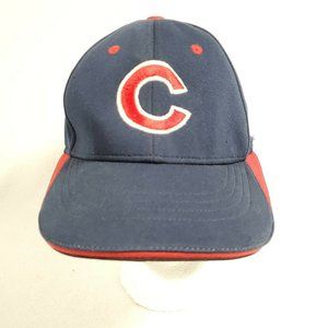 Chicago Cubs MLB OC Sports Hat Cap Solid Blue w/ Red Logo Size S/M